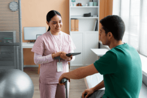First visit for massage therapy in Caledon